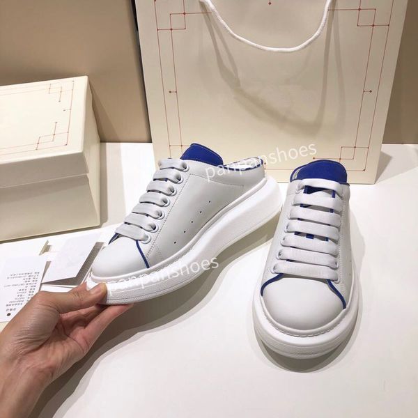 

2023 mixed-material space sneakers spring autumn flat platform daddy luxury women patchwork lace up designer casual shoes size34-46, Black