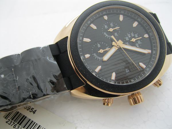 

classic quartz watch original movement stainless steel sapphire a5954 leisure fashion watches, Slivery;golden
