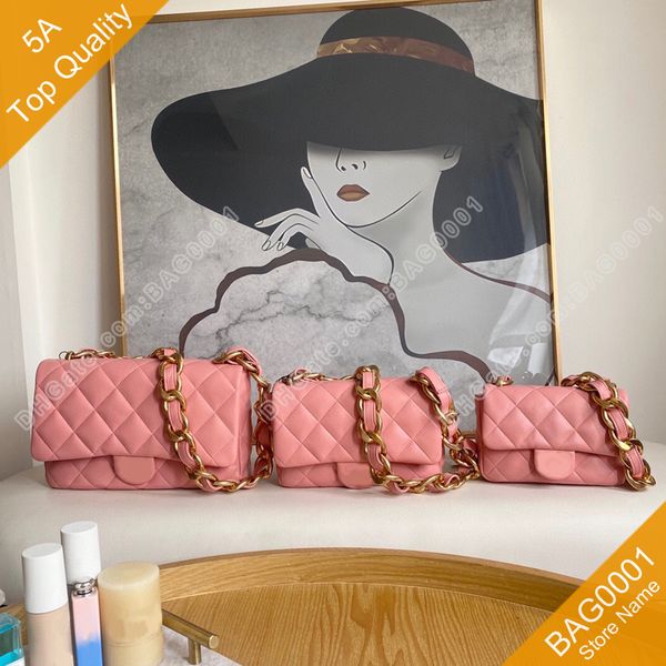 

shoulder bags flap bags lady original quality chains fashion classic fresh sheepskin chains hasp soft plain shoulderbag crossbody with box c