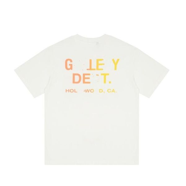

men's t-shirts galleryes depts designer summer gallary shirt alphabet printed star same round neck short sleeve t-shirt for men women b, White;black