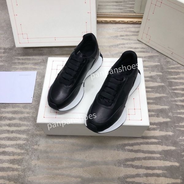 

2023 designer luxury dress shoes sneaker women casual shoes genuine leather sneakers party velvet calfskin mixed fiber shoe size35-40, Black