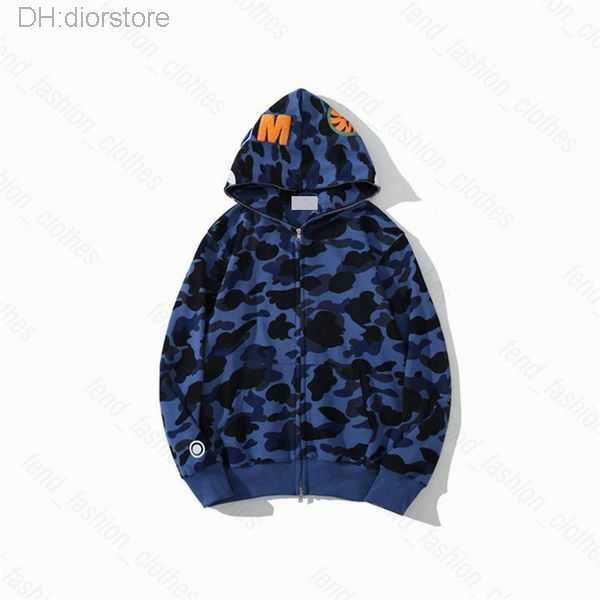 

2023 sharks hoodies mens womens fashion men deisigners warm jackets sharks hoody stylist cartoon printing hoodie cotton coat man casual 9w0b, Black