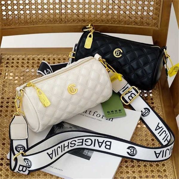 

12% off handbag 2023 new bag women's korean lingge casual cylinder