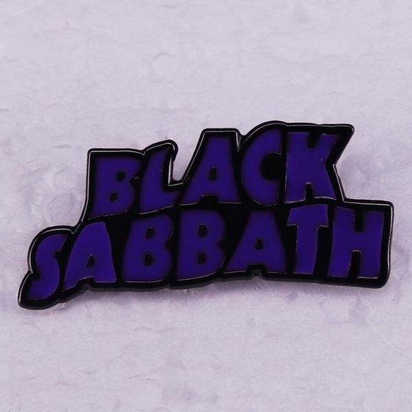 

british hard rock heavy metal band brooch black sabbath cute anime movies games hard enamel pins collect metal cartoon brooch backpack hat b, Blue