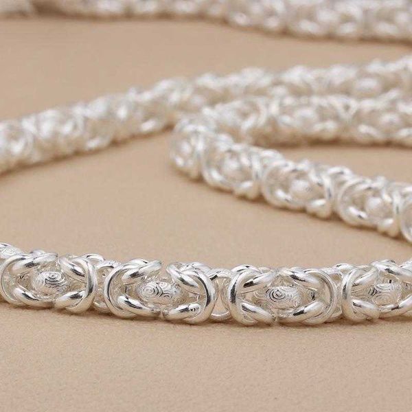 

pendant necklaces necklace 999 sterling silver bibcock chain domineering personality trendy men's fashion thick style without falling c