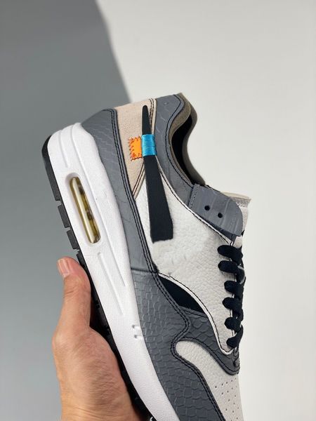 

2023 authentic running shoes trainer 1 87 x ow black white noir blanc lifestyles sneakers men women brand name outdoor vc4h