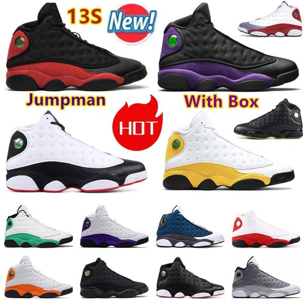 

basketball shoes 13s brave french blue del sol black cat court purple reverse bred obsidian 13 cap and gown hyper royal flint men designer a