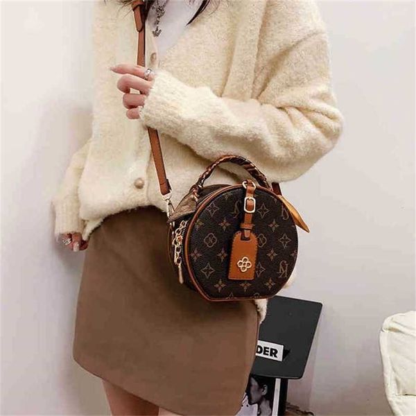 

26% off handbag 2023 new bag women's fashionable for women sense western-style network red cross body round cake