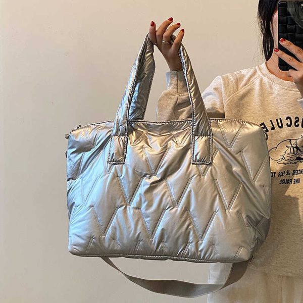 

evening bags large capacity tote bags for women shoulder side bag fashion space bag shopper shopping bags ladies totes 2022 winter purses g2