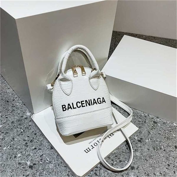 

22% off handbag 2023 new bag female candy color stone letter portable style shell women handbag