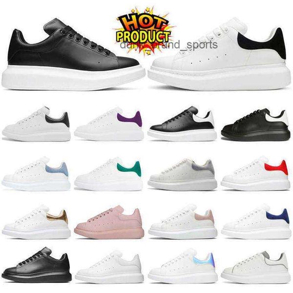 

og designer sneakers mc queens alexander casual shoes chaussures luxury men women platform shoe black suede triple white mens wo2584