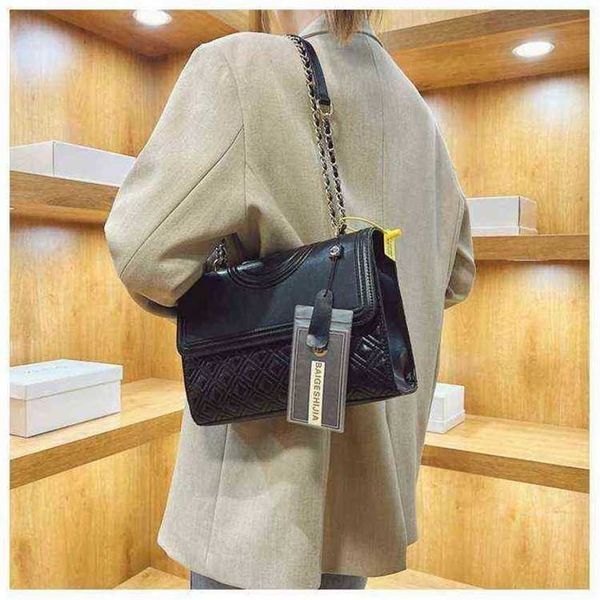 

22% off handbag 2023 new bag shoulder messenger large capacity embossed chain women's