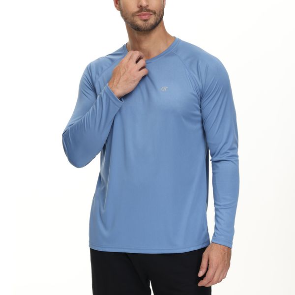 

men's tshirts 2023 upf 50 rash guard tshirt athletic crewneck sweatshirt long sleeve fishing hiking workout outdoor pullover shirt 2302, White;black