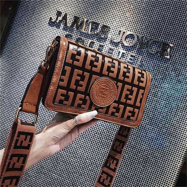 

10% off handbag 2023 new bag ladies senxi leather wide shoulder strap messenger
