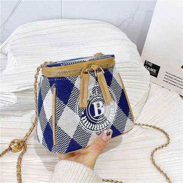 

26% off handbag 2023 new bag korean lingge shoulder texture chain messenger street trend handbag for women