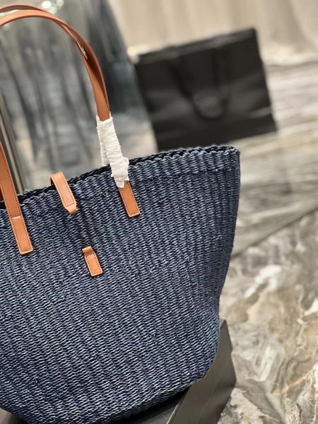 

shopping bag straw cabbage basket bag travel bag full of artistic feeling 5a quality