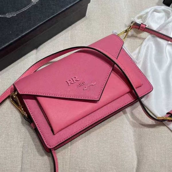 

fashion shoulder bag women mini pink crossbody purse designer handbag luxury messengerbag 20cm small square bags
