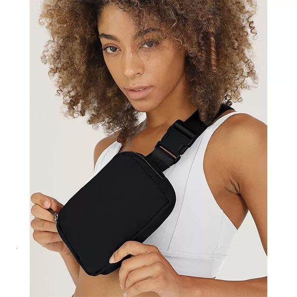 

waist bags lunumen and women leisure sports yoga waist bag chest bag promotion lightweight waterproof material 230209