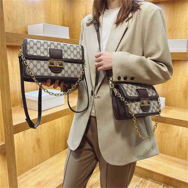 

24% off handbag 2023 new bag women's sense female printed square leisure