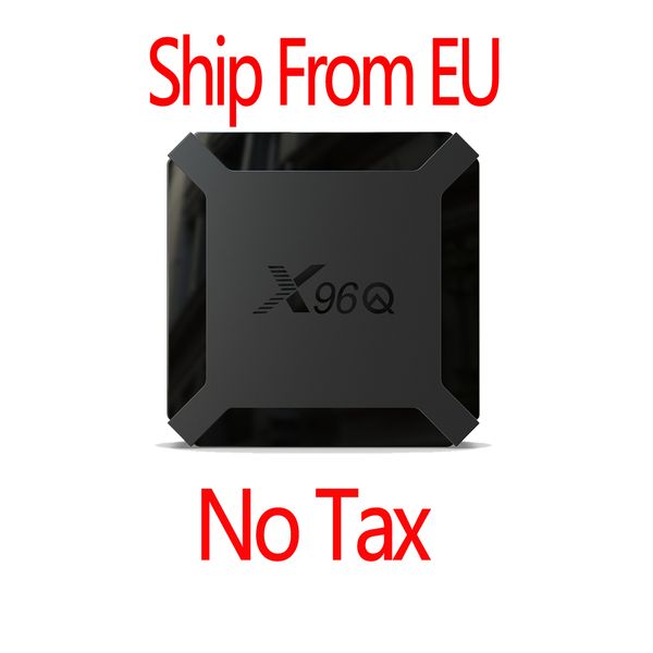 

france have stock x96q tv box android 10.0 h313 1gb 8gb smart quad core 2.4g wifi set box
