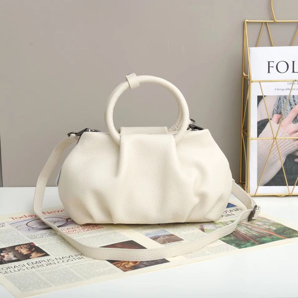 

designer model 2023 new trendy senior sense fold cloud dumpling bag foreign style multi-color one shoulder crossbody bag