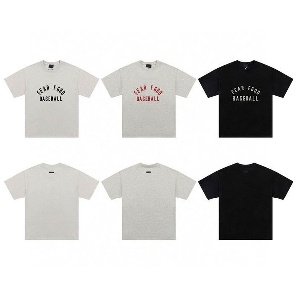 

men's plus tees & polos round t-shirt plus size neck embroidered and printed polar style summer wear with street pure cotton w2wnv, Black;brown