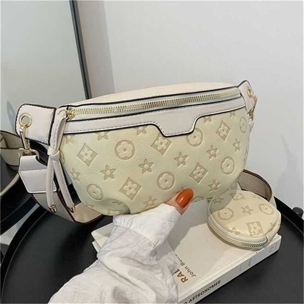 

10% off handbag 2023 new bag red style child and mother broadband chest diagonal straddle leisure wind