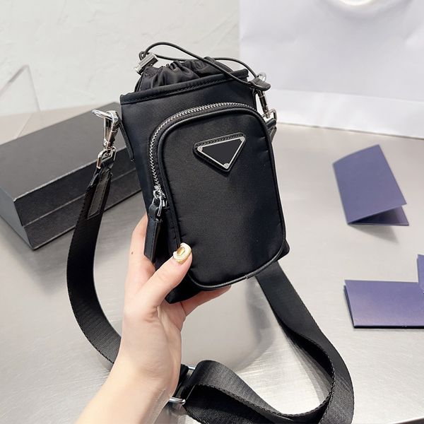 

designer womens crossbody bags mens fashion nylon phone messenger bag women classic pattern luxury cross body bags womens stylish purses