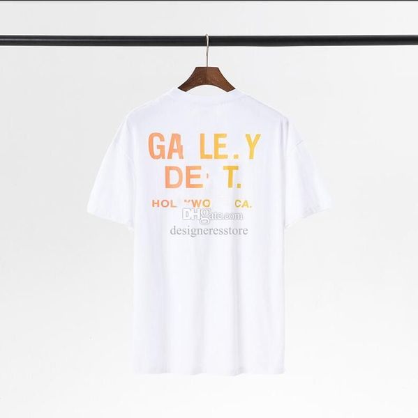 

men's t-shirts galleryes depts designer summer gallary shirt alphabet printed star same round neck short sleeve t-shirt for men women b, White;black