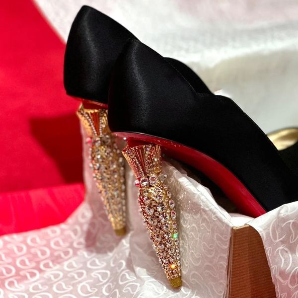 

2023 women high heel shoes platform peep toe sandals .5 thin heels red shiny bottoms nude black patent leather big size wedding shoes 35-4