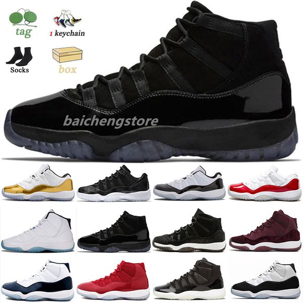 

11 basketball shoes jumpman 11s men women midnight navy royal blue cool grey cherry pantone pure violet concord gamma blue mens trainers out, White;red