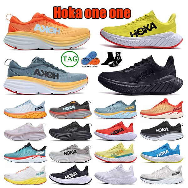 

training hoka one bondi shoes 8 carbon x2 running shoes designer men women men clifton women accepted lifestyle shock sneakers absorption ho