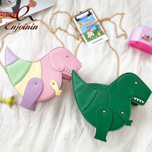 

evening bags novel cartoon dinosaur style purses and handbag for women cute chain shoulder bag girls crossbody bag female casual clutch bag