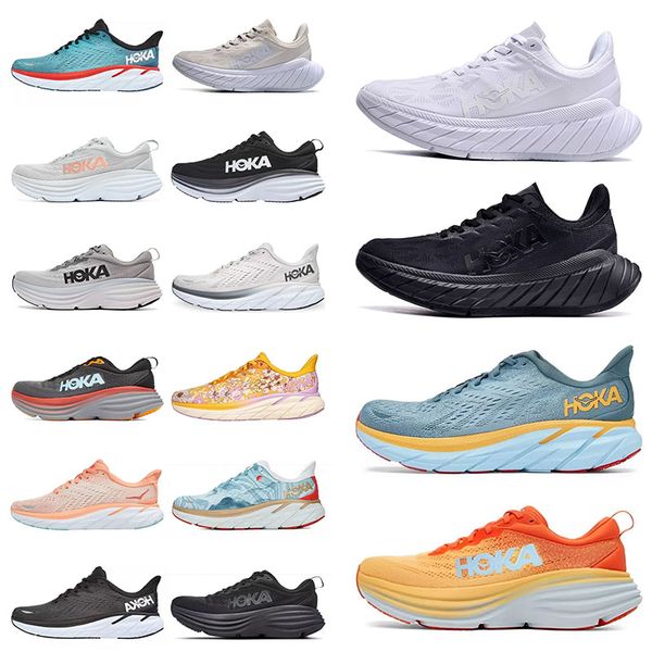 

hoka shoes bondi 8 mens running shoes for men women hoka clifton tripe black white amber yellow goblin blue fog floral diva blue citrus snea