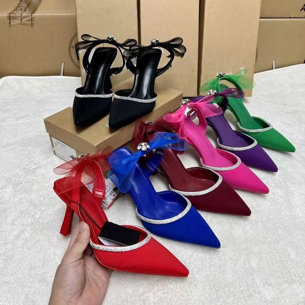 

sandals autumn new fashion high heel 5cm pearl bow women's single shoes, Black