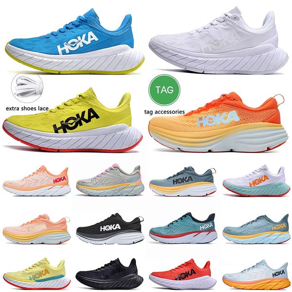 

hoka one bondi 8 carbon x2 running shoes for mens women 2023 5a-quality clifton kawana challenger atr 6 sneakers designer lifestyle shock pl
