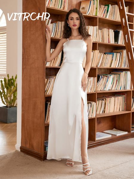 

runway dresses sleeveless white satin cocktail dresses for women off shoulder party prom gown elegant formal evening vestidos de fiesta 2302, Black