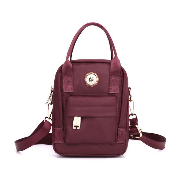 

fashion casual women's bag shoulder bag solid nylon mini handbag