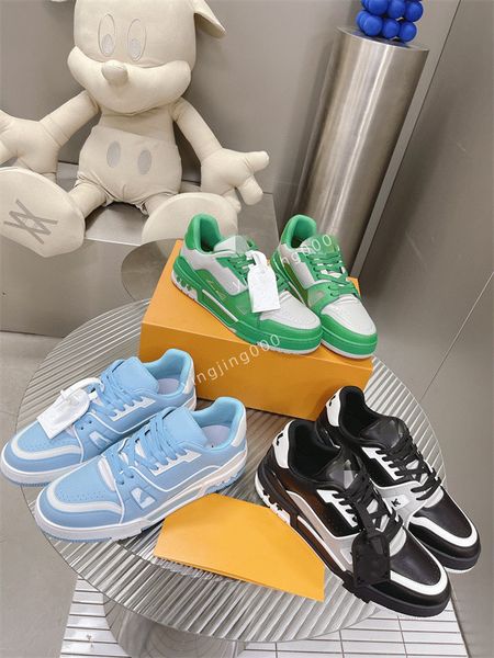 

2023 velvet calfskin sneaker vintage suede shoes reflective sneakers designer luxury shoe calfskin casual running trainers size39-46 jy22081, Black