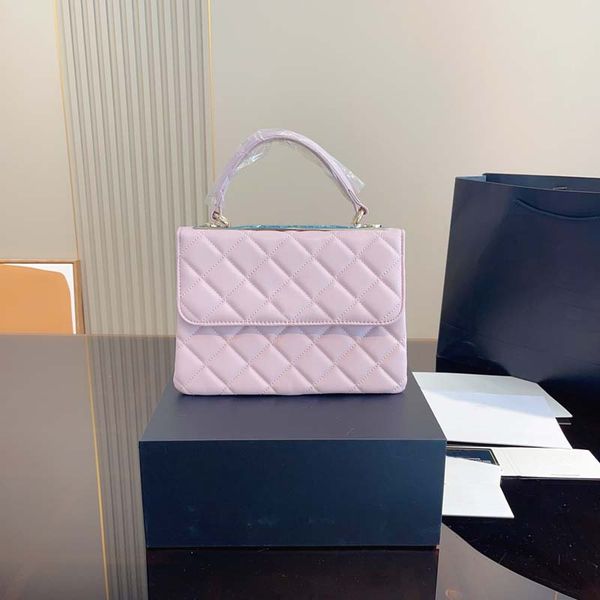 

small sheepskin handbag womens designer chain bag can be cross-slung one-shoulder fashion versatile handbag luxury and practical