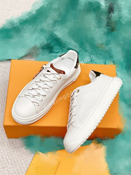 

2023 luxury designer boots women casual shoes trainers sneakers runway platform wedges round toe lace up mens loafers flats shoe size35-41 y, Black