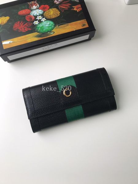 

ophidia continental zip around card case holder wallet designer womens business cardholder coin purse key pouch cles passport cover 523153, Red;black