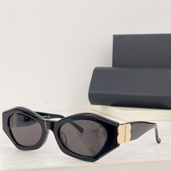 

new fashion design cat eye sunglasses 0251s classic frame versatile shape simple and popular style outdoor uv400 protection eyewear, White;black