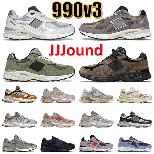 

990 jjjound designer running shoes olive brown black v3 teddy santis sea salt marblehead incense 9060 workwear joe freshgoods inside voices