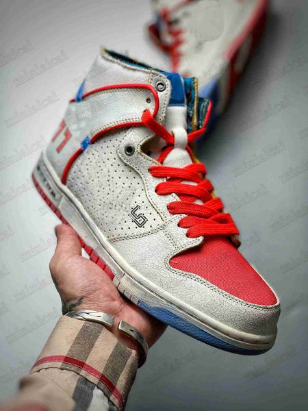 

lvs shoe ishod wair x magnus walker high d designer sports shoes urban outlaw white blue red 277 trainer skateboard sneakers lvs adck, Black