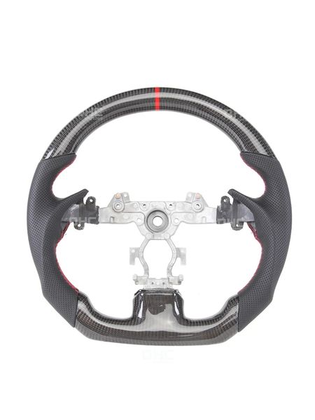 

led display carbon fiber driving wheel customized for infiniti g37 we car steering wheels