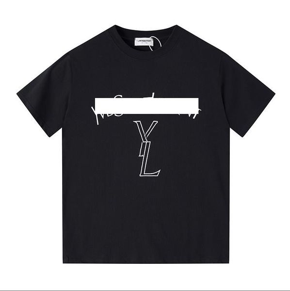 

designer t shirt summer short sleeve brand tee men women lovers luxury t-shirts fashion senior pure cotton large size s-2xl, White;black