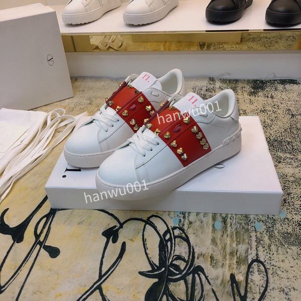 

designer casual shoes men women calfskin shoes vintage suede sneakers trainer platform lace-up sneaker leisure shoe size35-45, Black