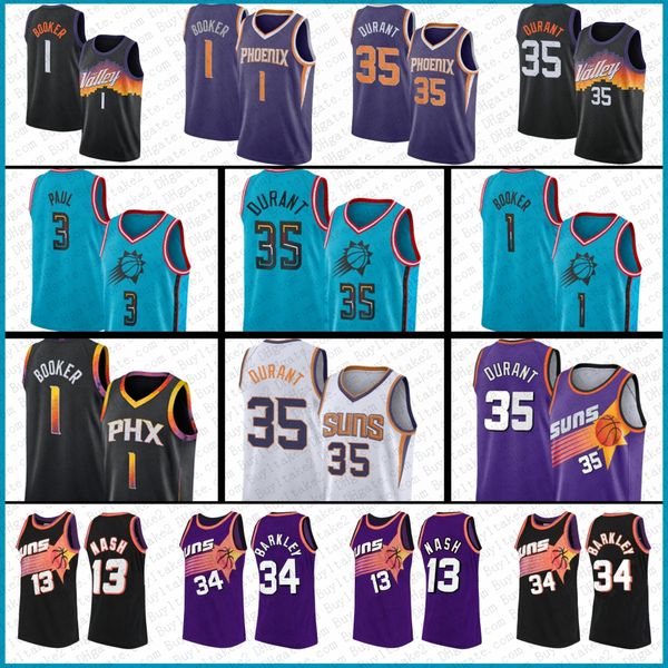 

kevin durant devin booker 3 1 basketball jerseys chris paul charles barkley steve nash deandre ayton 23 city blue edition jersey