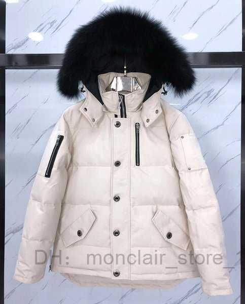 

22ss casual jacket moose down outwear doudoune man winter coat parkas knuck warm clothings s-xxl 1 9yj0, Black